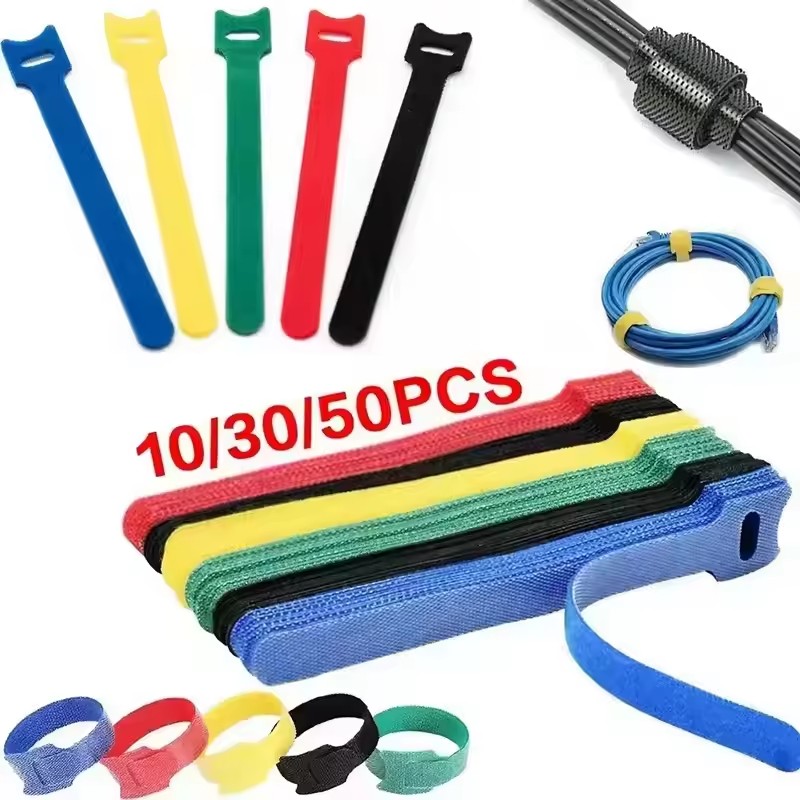 Cable Box Organizer - 10/30/50 Buah Pengatur Kabel USB Pengikat