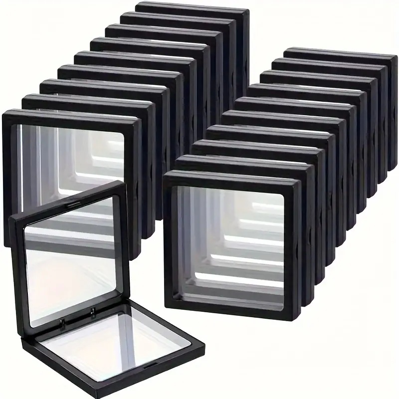 Cable Box Organizer - 20 Buah Kotak Penyimpanan Perhiasan Akrilik