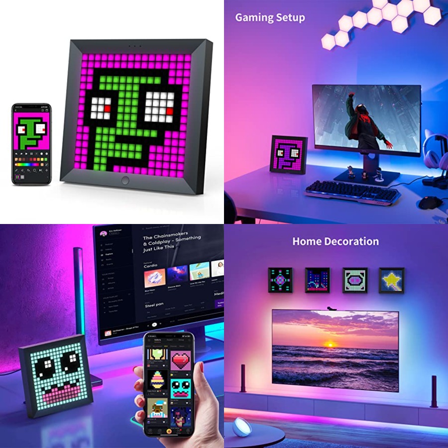 Panel Layar Piksel LED Cocok u - Desk Setup Desk ulasan dan harga