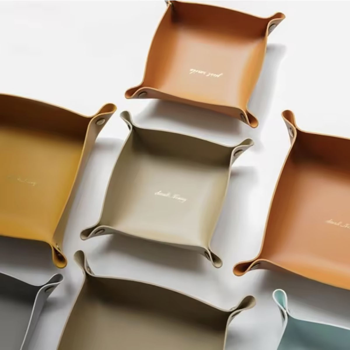 Baki Penyimpanan Kulit Gaya No - Cable Box Organizer ulasan dan harga