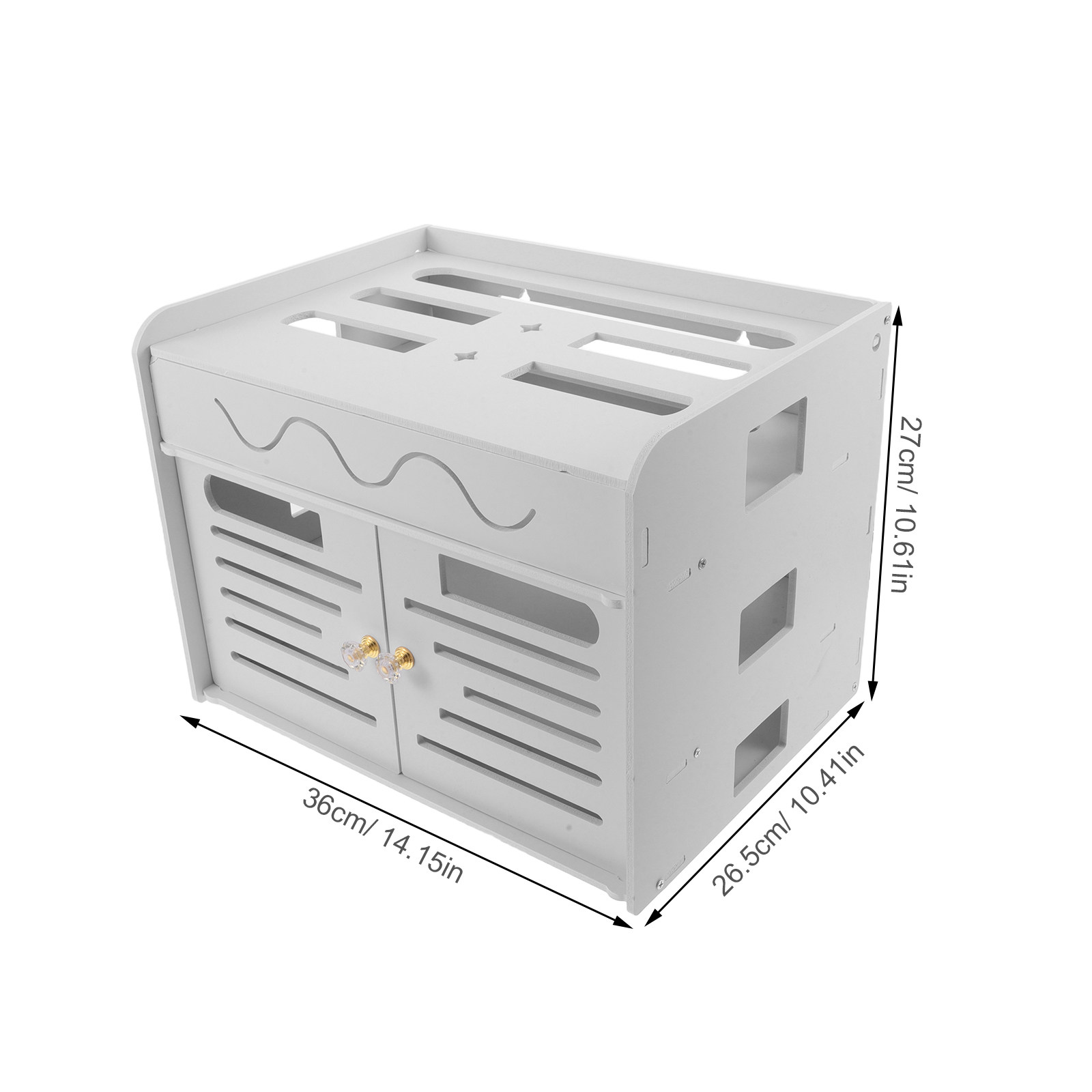 Kotak Penyimpanan Router WiFi  - Cable Box Organizer ulasan dan harga