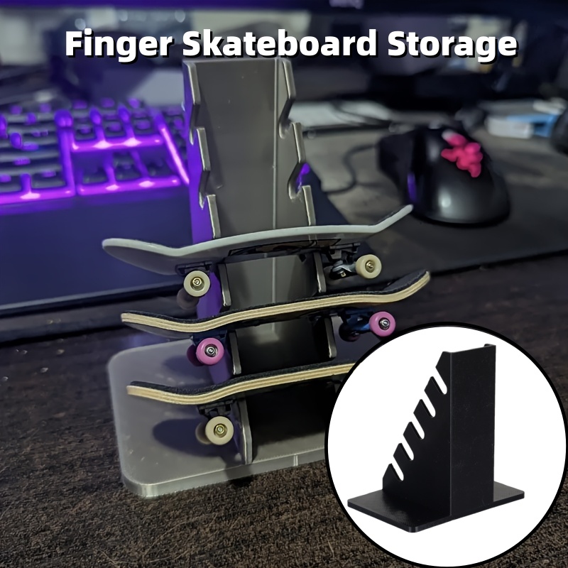1 Buah Rak Pajangan Finger Ska - Desk Setup Shelf ulasan dan harga