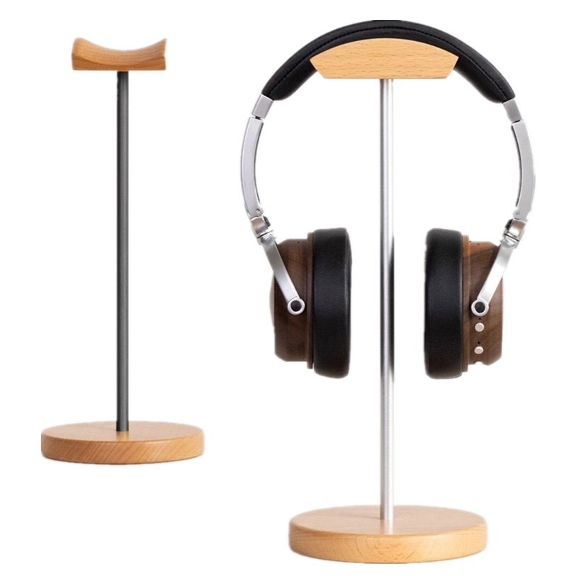 Penyangga Headphone Kayu Walnu - Desk Setup Desk ulasan dan harga
