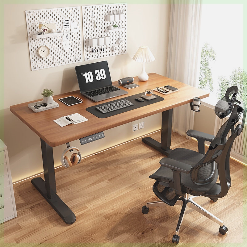 Meja Meja Kantor Permainan Mej - Desk Setup Oak ulasan dan harga