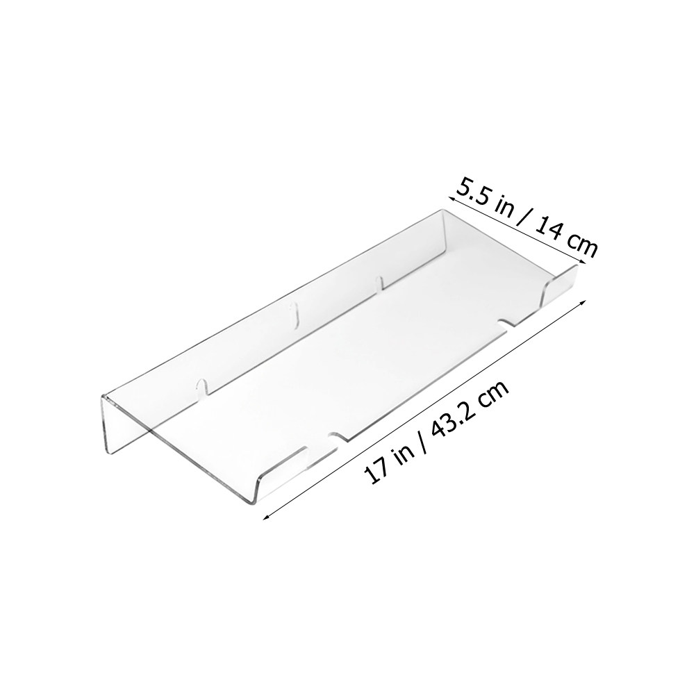 Penyangga Keyboard Akrilik, Du - Desk Setup Tablet ulasan dan harga