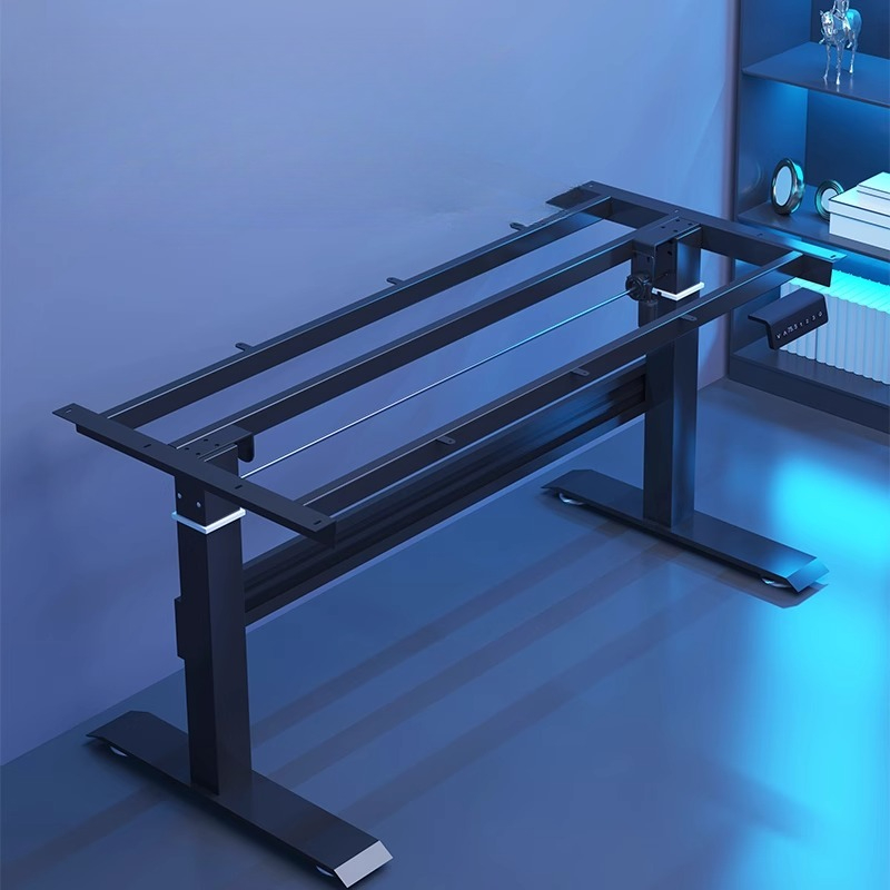 Meja Berdiri Elektrik dengan L - Desk Setup Oak ulasan dan harga