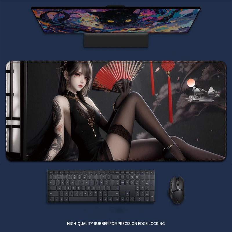 Alas Mouse Anime Seksi Gadis M - Desk Setup Pegboard ulasan dan harga