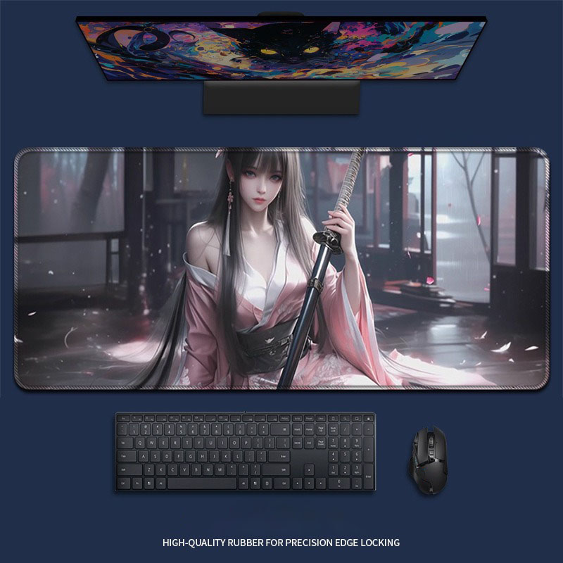 Alas Mouse Anime Seksi Gadis M - Desk Setup Pegboard ulasan dan harga