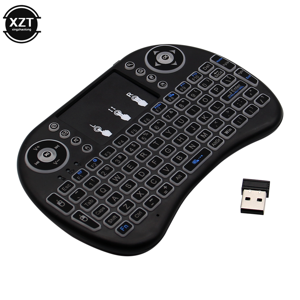 Papan ketik nirkabel Mini I8 P - Desk Setup Keyboard ulasan dan harga