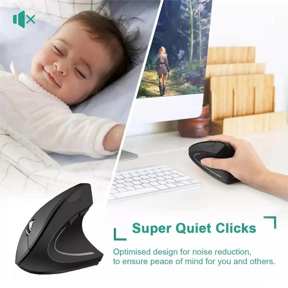 Mouse Nirkabel Ergonomis 1600  - Desk Setup Pegboard ulasan dan harga