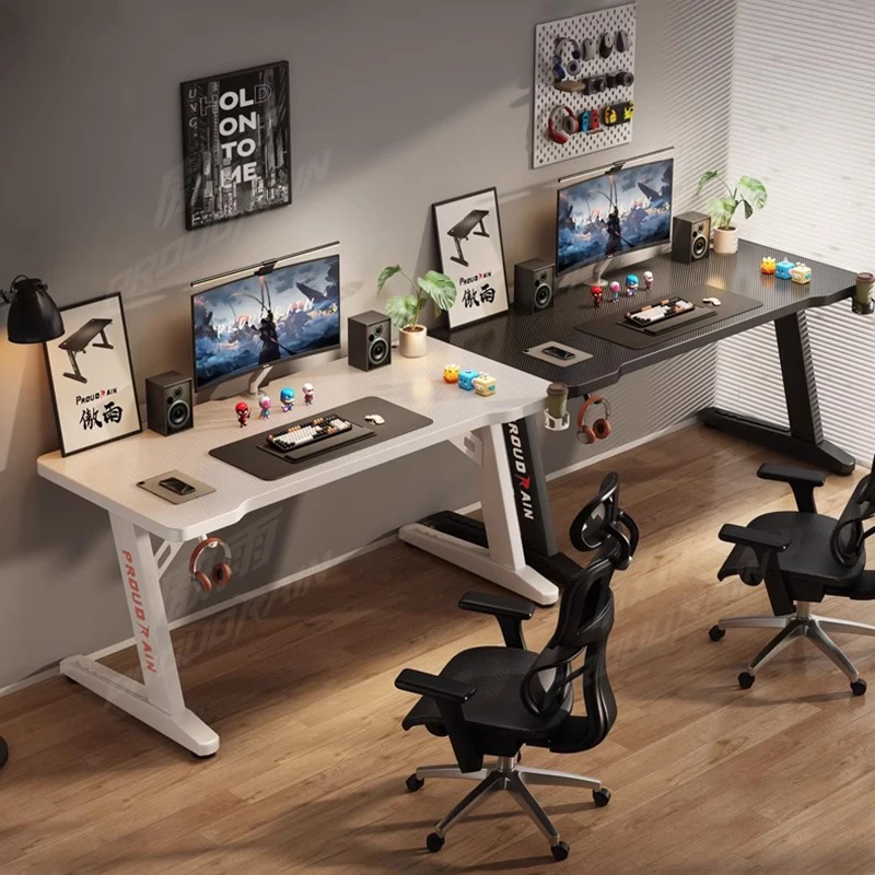 Meja Komputer Konsol Game, Per - Desk Setup Monitor And Laptop ulasan dan harga
