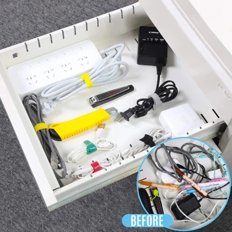10/30/50 Buah Pengatur Kabel U - Cable Box Organizer ulasan dan harga