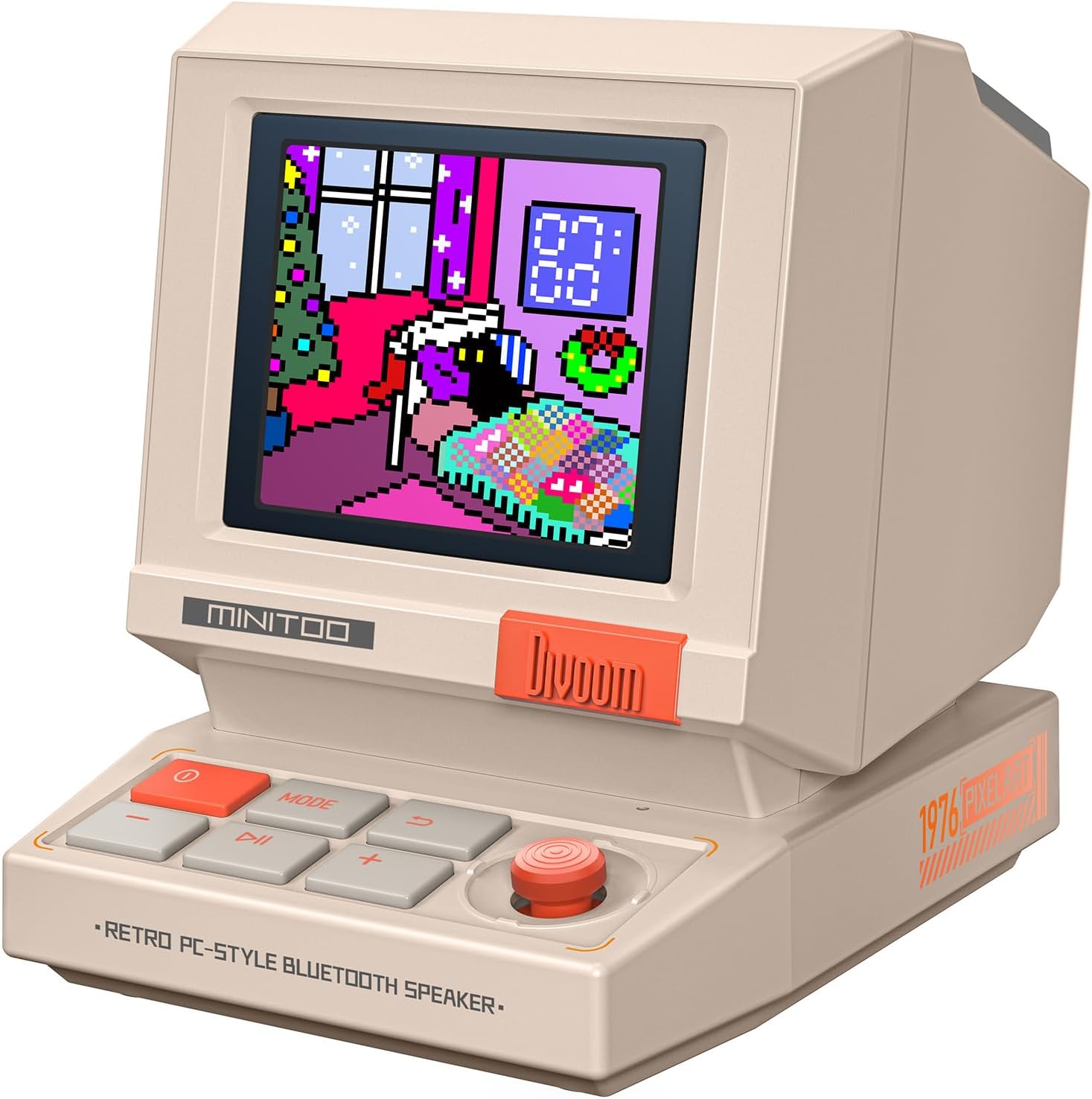 Speaker Mini Bergaya PC Retro  - Desk Setup Bedroom ulasan dan harga