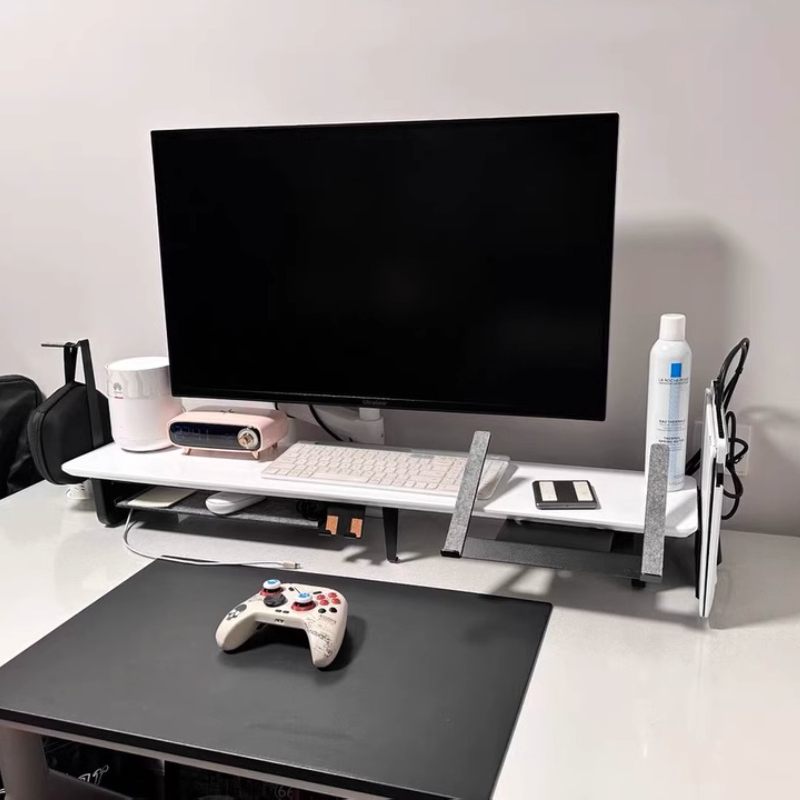 Stand Monitor Modular Ergonomi - Desk Setup Monitor And Laptop ulasan dan harga