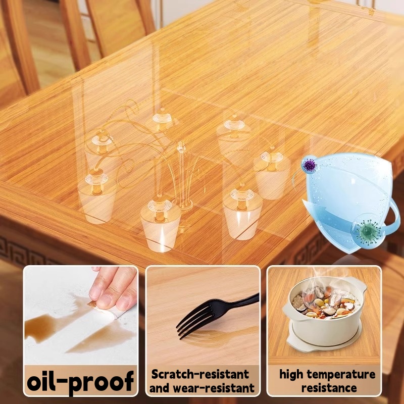 Film Pelindung Desktop PVC Tra - Desk Setup Desk ulasan dan harga