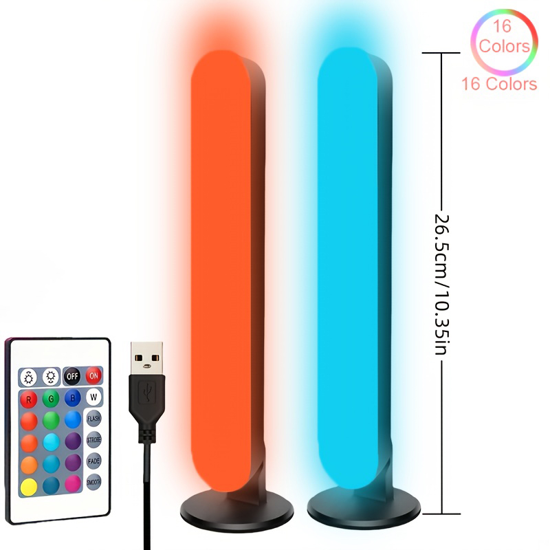 1/2 Buah LED Desktop Pintar RG - Desk Setup Background ulasan dan harga