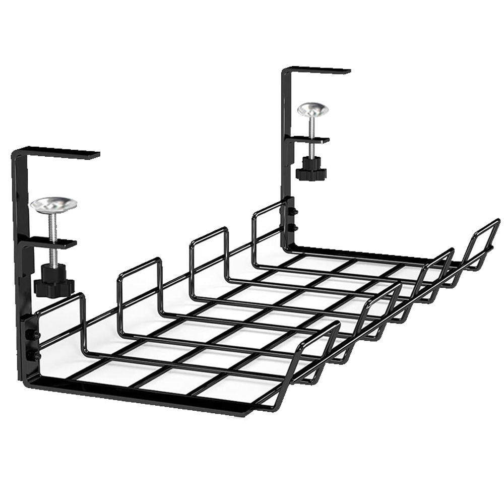 Kotak Pengelola kabel di bawah - Desk Setup Shelf ulasan dan harga