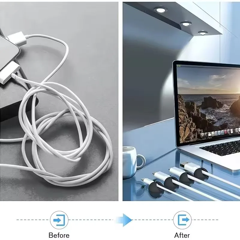 5/50 Buah Klip Pengatur Kabel  - Cable Box Organizer ulasan dan harga